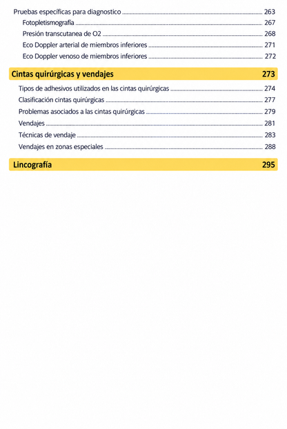 Libreta de Apósitos y Curaciones