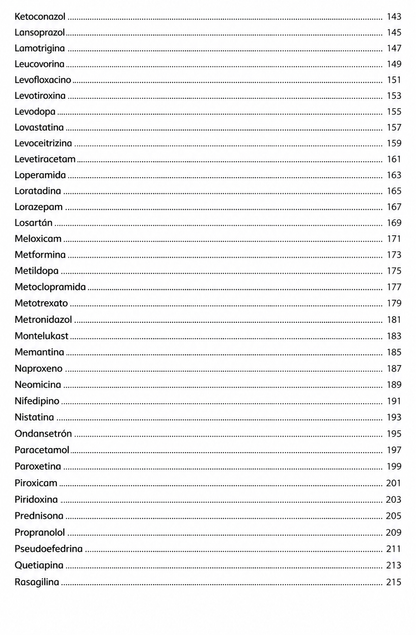 Libreta de Fármacos en comprimidos