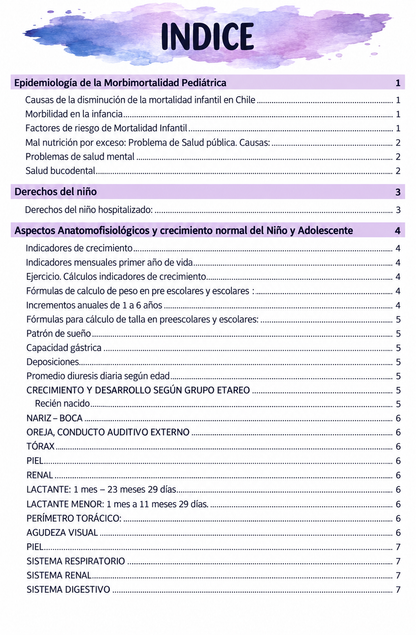 Libreta de Pediatría