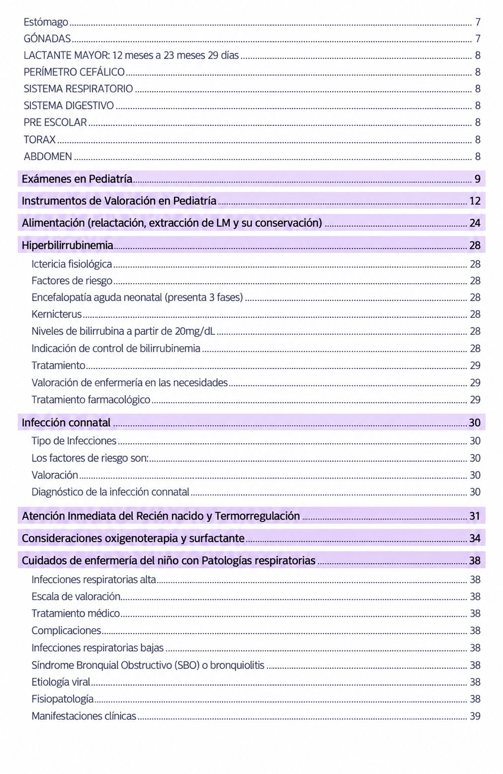 Libreta de Pediatría