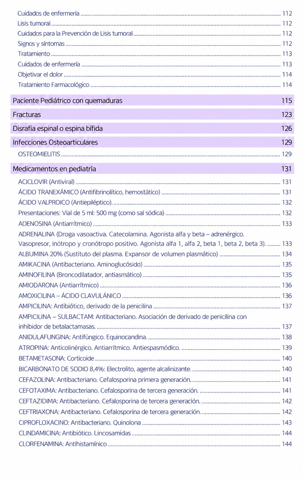 Libreta de Pediatría