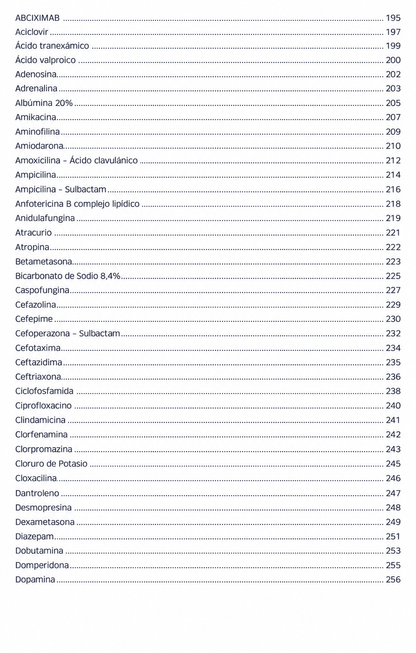 Libreta de Fármacos inyectables
