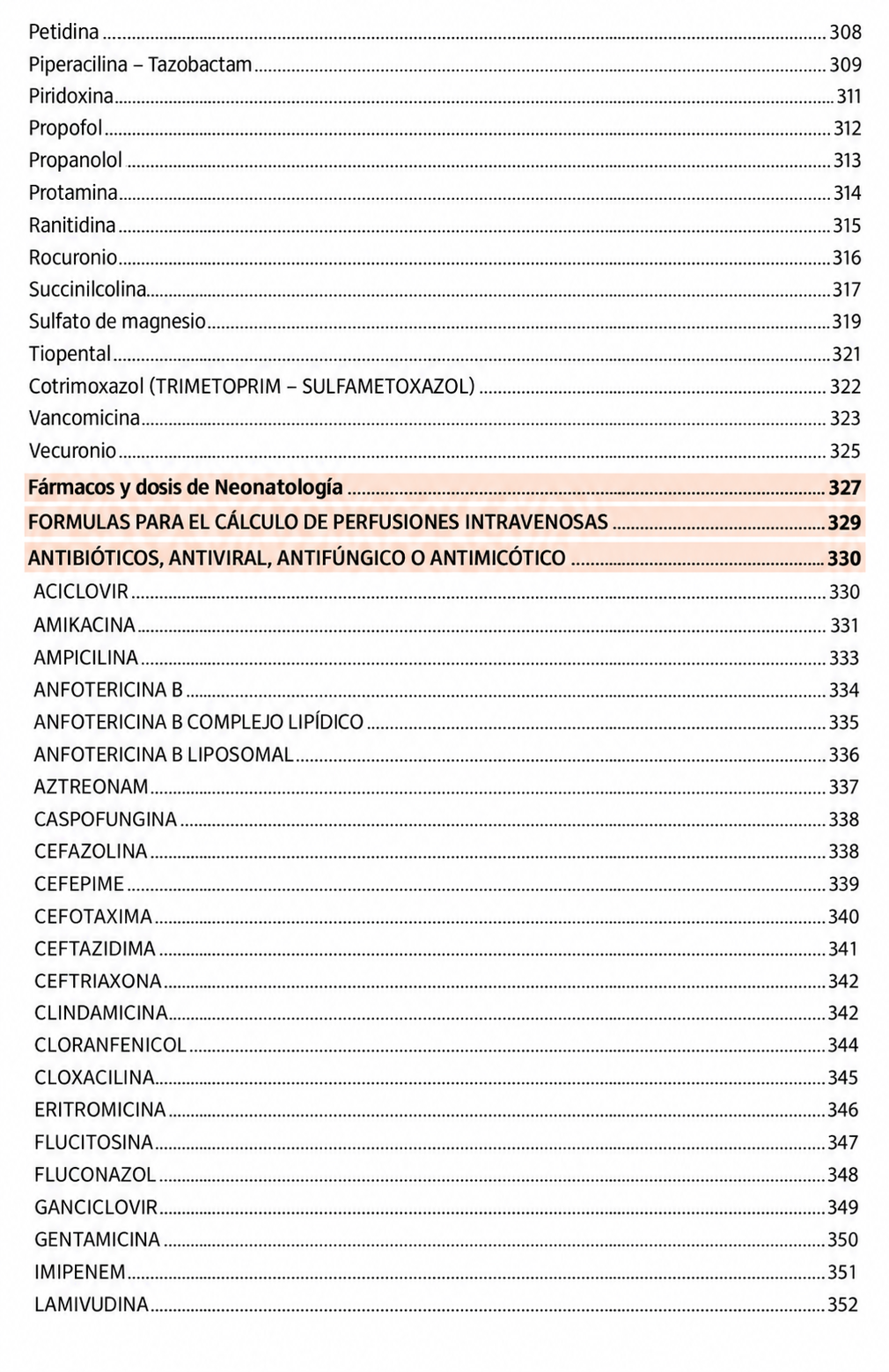 Libreta de Fármacos inyectables