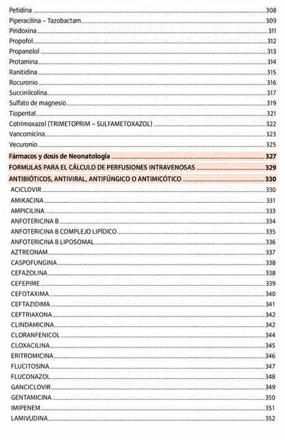 Libreta de Fármacos inyectables
