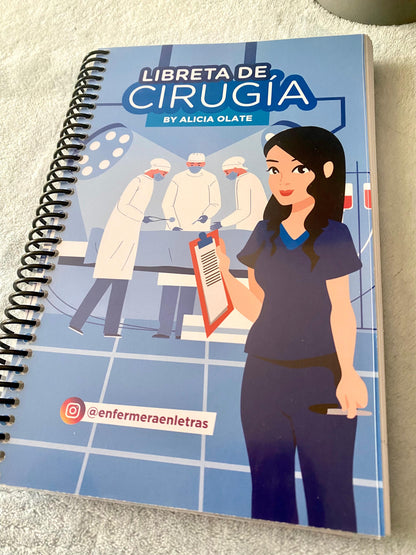 Libreta de cirugía(quirúrgico)