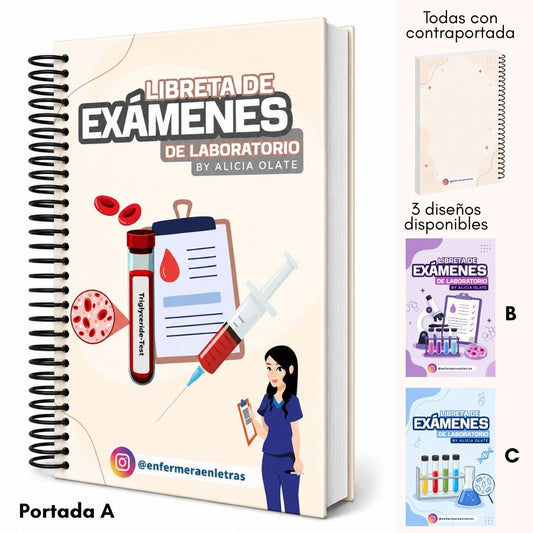 Libreta de Exámenes de laboratorio - Toma de muestras