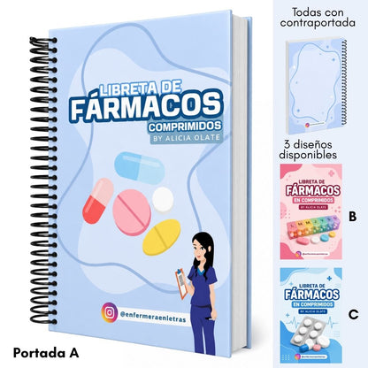 Libreta de Fármacos en comprimidos