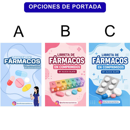 Libreta de Fármacos en comprimidos