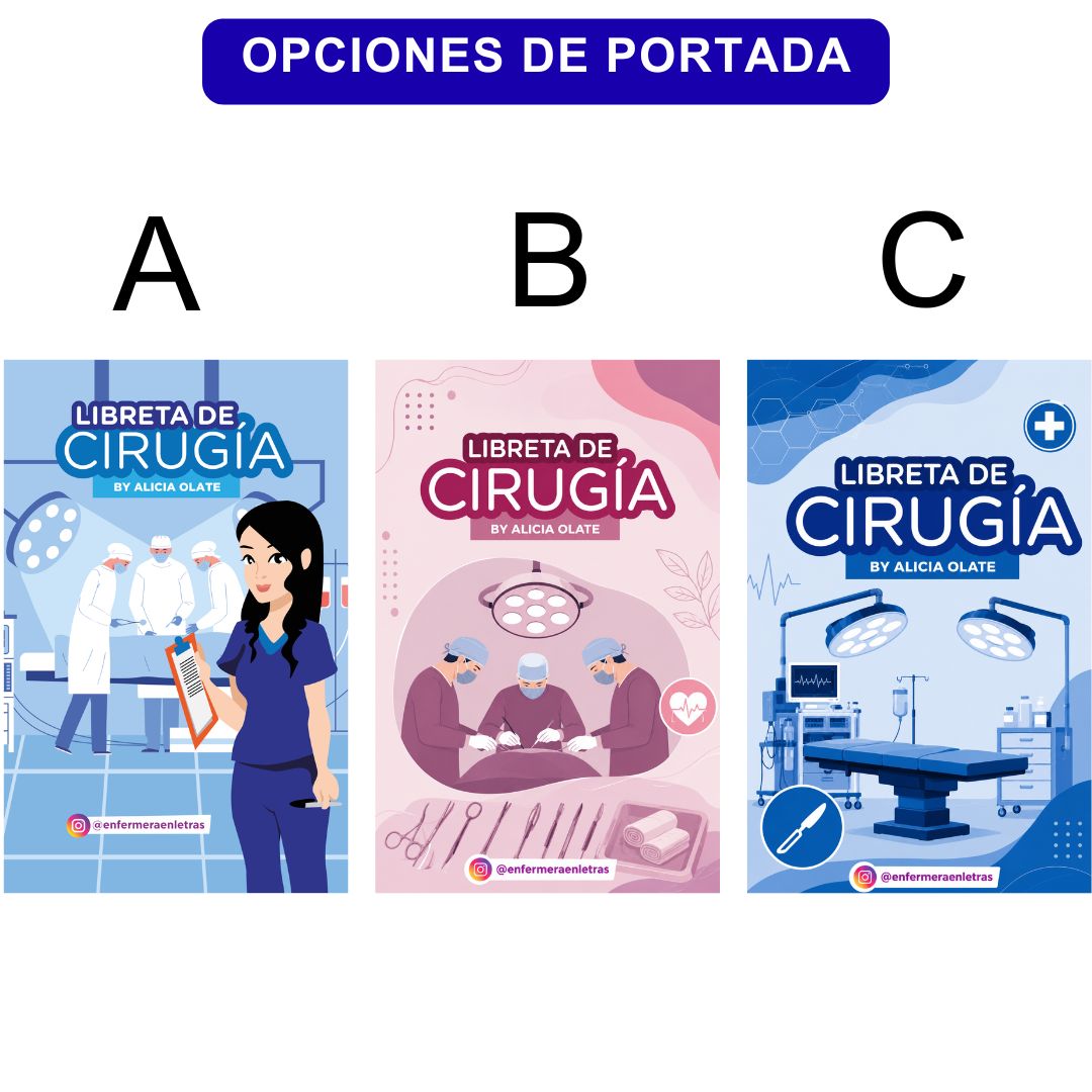 Libreta de cirugía(quirúrgico)
