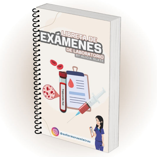 Libreta de Exámenes de laboratorio - Toma de muestras