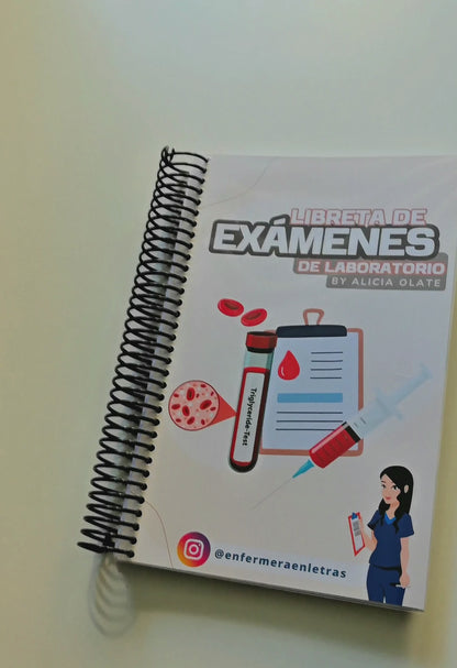 Libreta de Exámenes de laboratorio - Toma de muestras