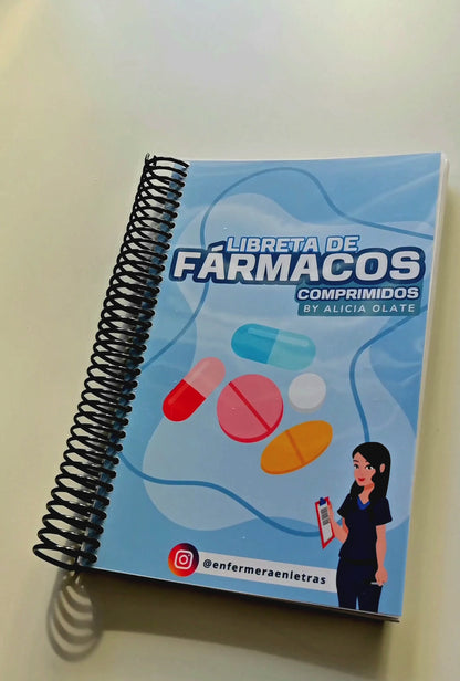 Libreta de Fármacos en comprimidos