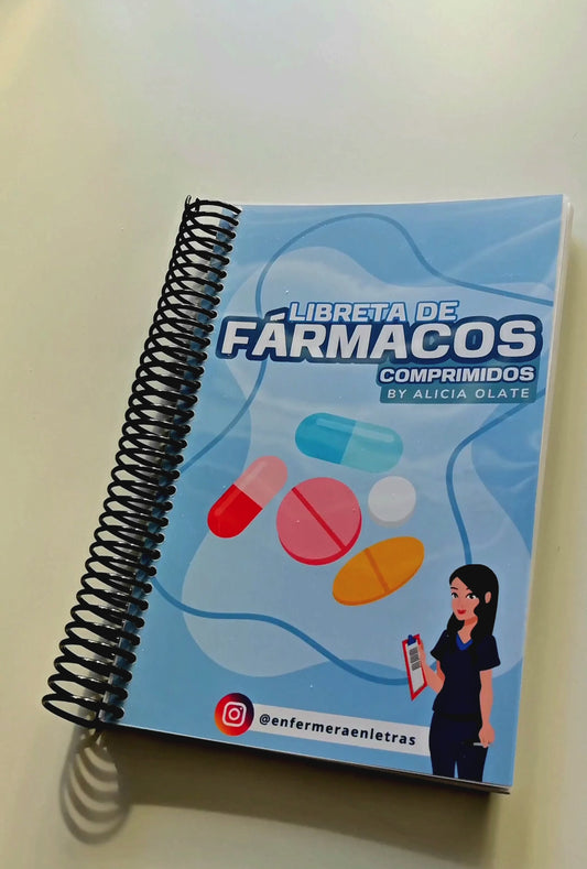 Libreta de Fármacos en comprimidos