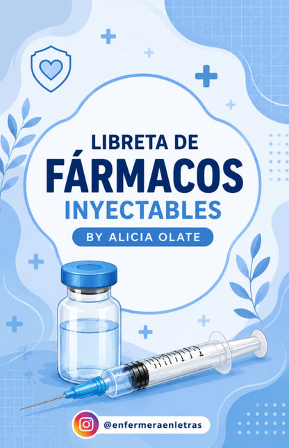 Libreta de Fármacos inyectables