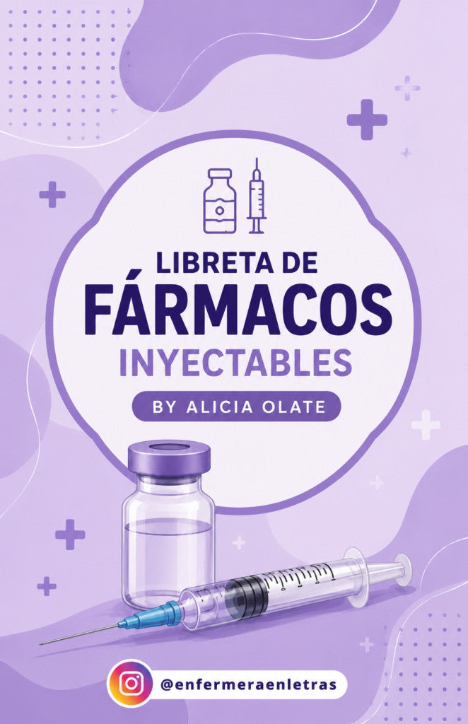 Libreta de Fármacos inyectables