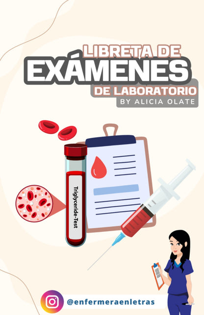 Libreta de Exámenes de laboratorio - Toma de muestras