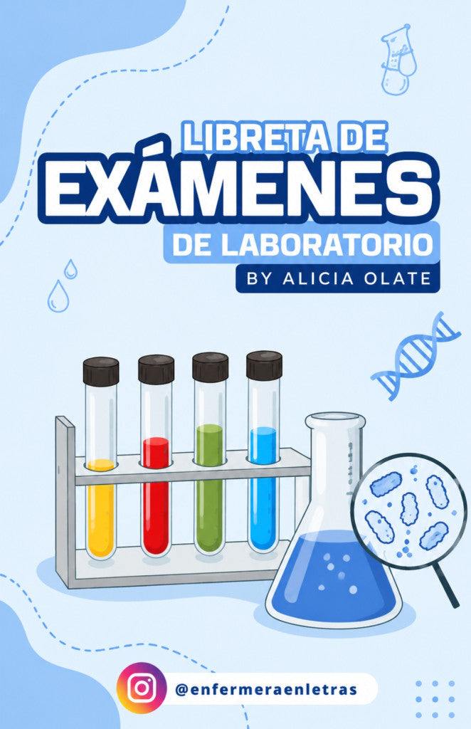 Libreta de Exámenes de laboratorio - Toma de muestras